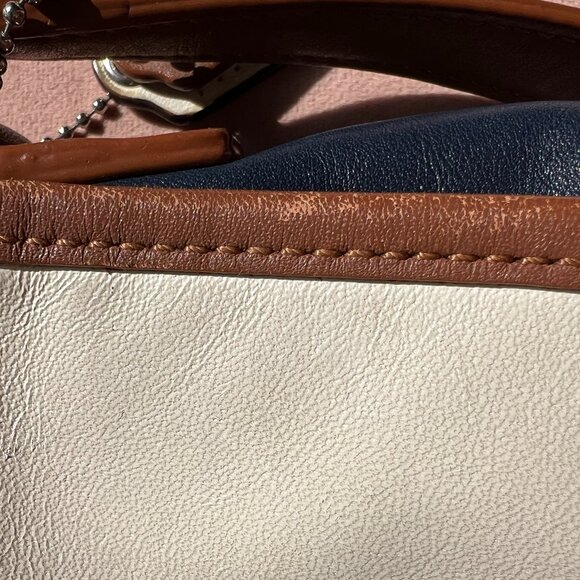COACH Crossbody Bag Color Block Leather - Picture 10 of 16